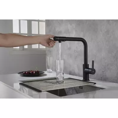 Bateria trójdrożna czarny mat Royal