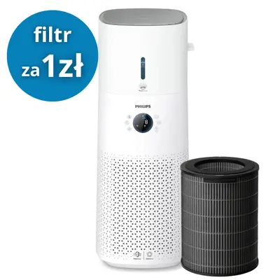 Philips AC3737/10 oczyszczacz z nawilżaczem powietrza