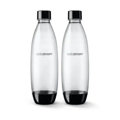 SodaStream 2 butelki Fuse 1 litr czarne