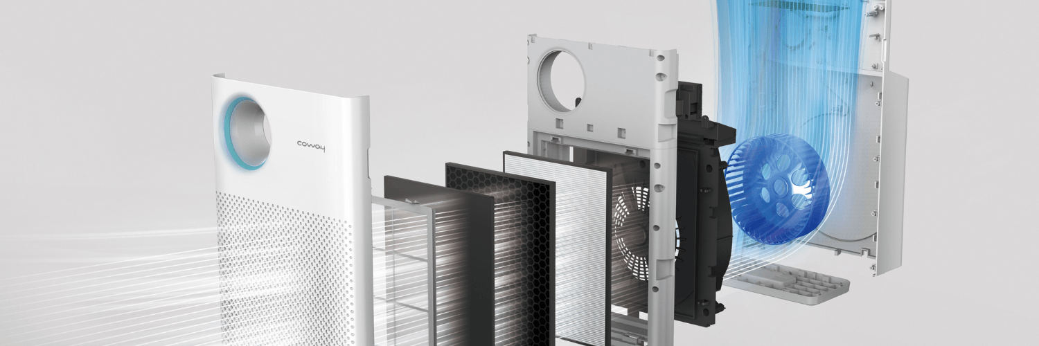 Metoda filtracji powietrza - filtry do oczyszczaczy Coway