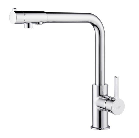 Bateria trójdrożna Royal (chrom)