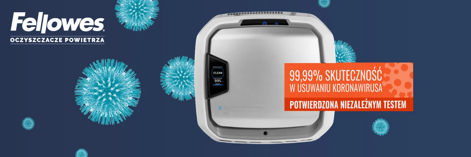Skuteczna eliminacja koronawirusa z Fellowes AeraMax Pro