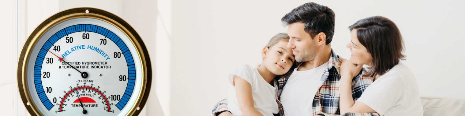 Suche powietrze w domu - jak sprawdzić wilgotność?